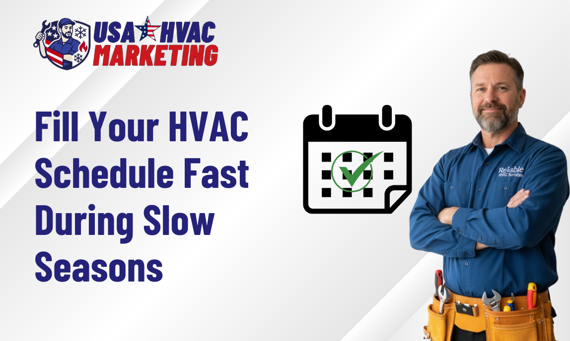 The Fastest Way to Fill Your HVAC Schedule During Slow Business Periods