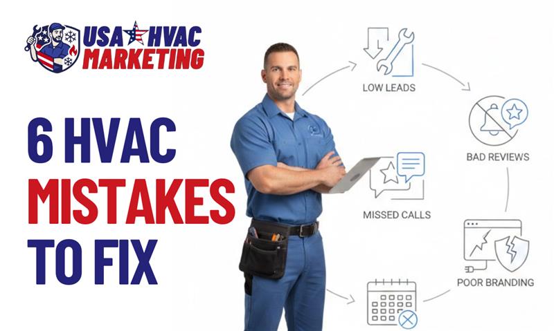 6 Marketing Mistakes That Cost HVAC Companies Thousands in Lost Revenue
