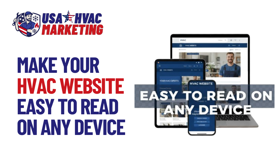 HVAC Websites Must Be Easy to Read on Any Device