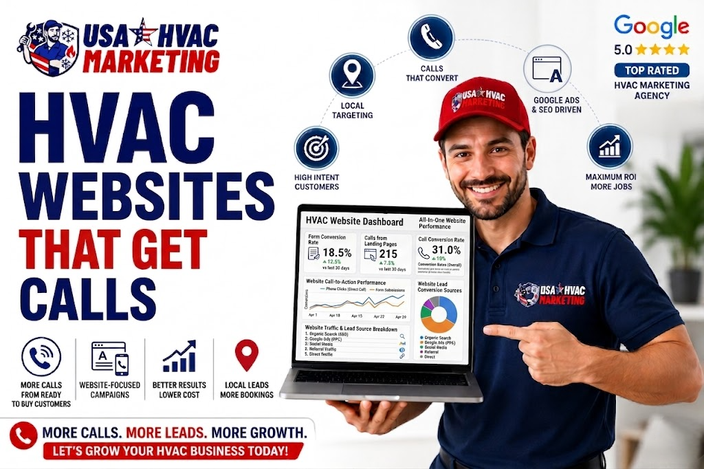 High-Converting HVAC Website Design That Turns Visitors Into Calls